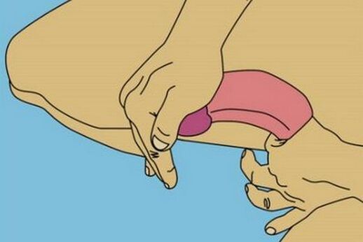 masáž penisu pro zvětšení hlavy